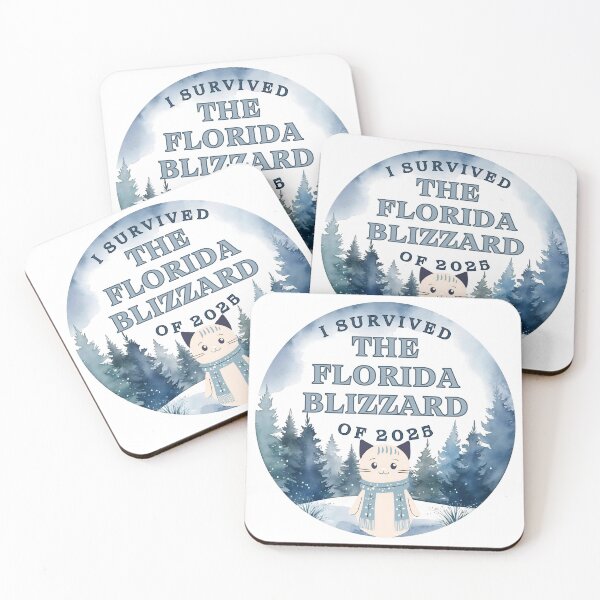 Item preview, I Survived The Florida Blizzard of 2025 designed and sold by SillyDarkShop.