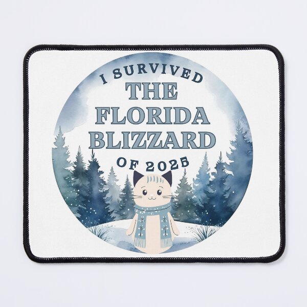 Item preview, I Survived The Florida Blizzard of 2025 designed and sold by SillyDarkShop.
