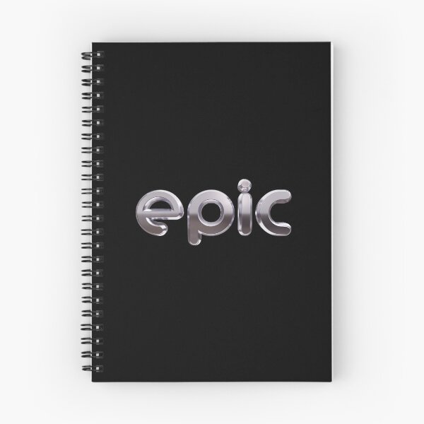 Item preview, Sleek Metallic Epic Typography Design designed and sold by trepiu.