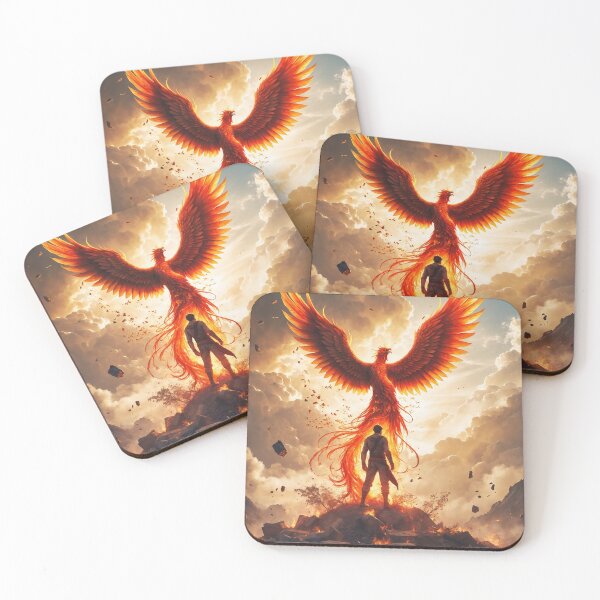 Item preview, Rising Wings of Renewal Phoenix designed and sold by Astraliscape.