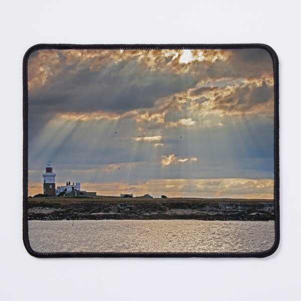 Item preview, Sunbeams Over Lighthouse At Coquet Island designed and sold by David Patterson.