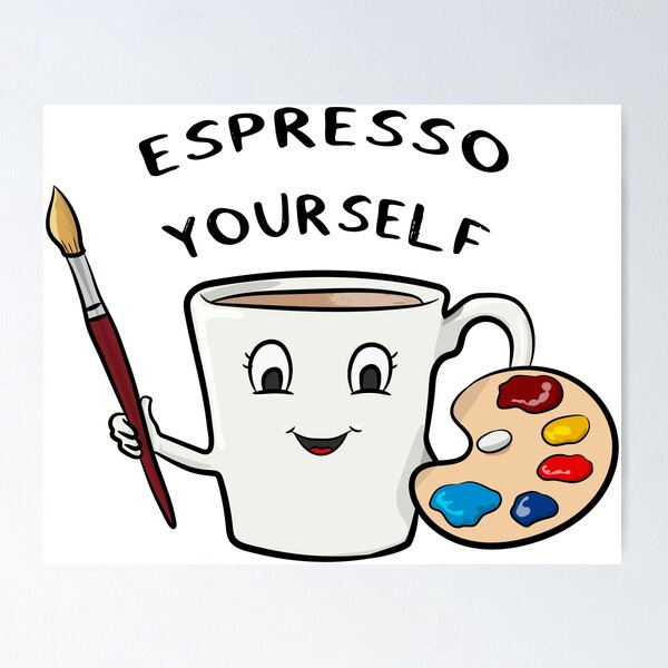 Artikel-Vorschau von Espresso selbst, designt und verkauft von toolongdidntdraw.