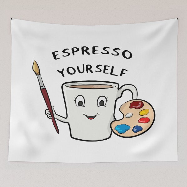 Item preview, Espresso Yourself designed and sold by toolongdidntdraw.