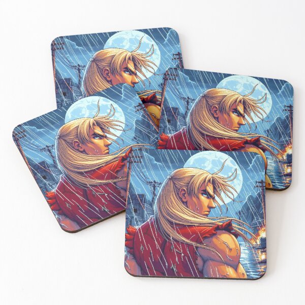 Item preview, Ken, Street Fighter 2, old school video game 16-bit designed and sold by Spencer Holdsworth.