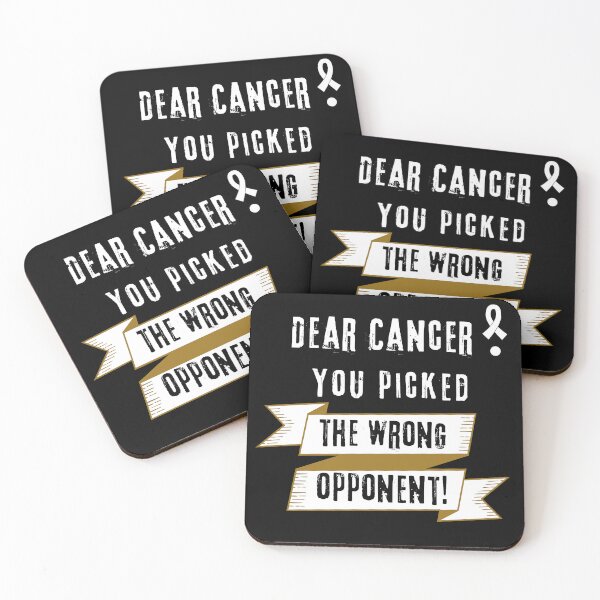 Item preview, Cancer You Picked The Wrong Opponent- Cancer Support Gift designed and sold by Ver-Payah.