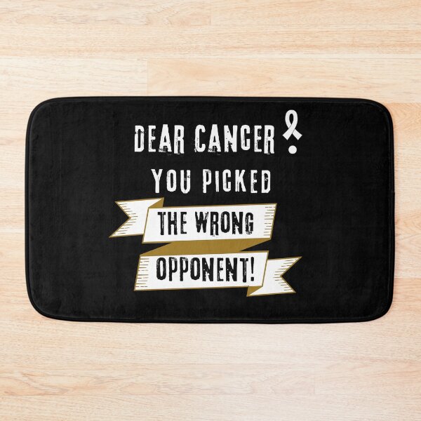Item preview, Cancer You Picked The Wrong Opponent- Cancer Support Gift designed and sold by Ver-Payah.
