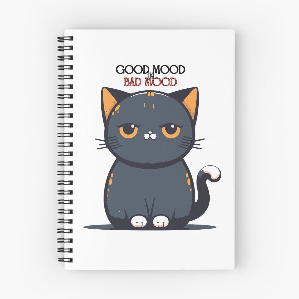 Item preview, Good Mood in Bad Mood Cat designed and sold by SillyDarkShop.