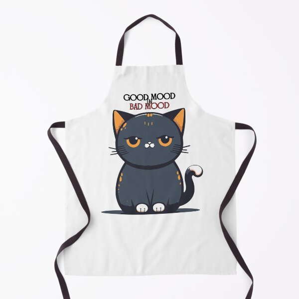 Item preview, Good Mood in Bad Mood Cat designed and sold by SillyDarkShop.