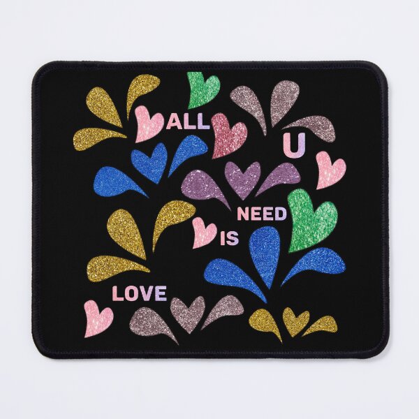 Item preview, Glitter Love (All you need is love) designed and sold by asanaworld.