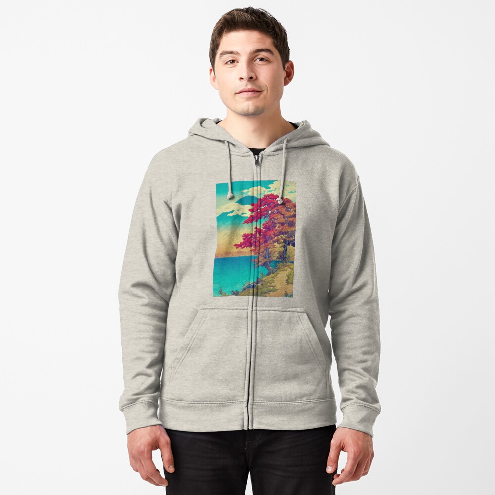 Aperçu de l'œuvre Veste zippée à capuche créée et vendue par Kijiermono.