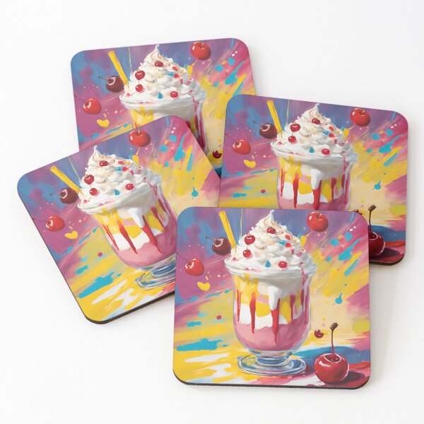 Item preview, Cherry Magic on Ice Cream designed and sold by GadiDesignArt.