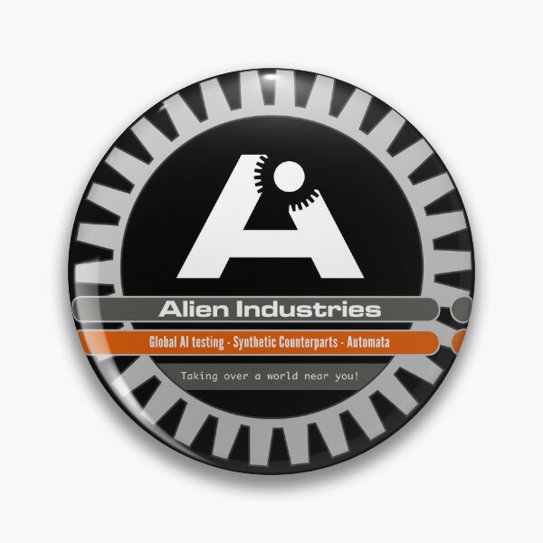 Item preview, alien industries logo designed and sold by technotic.