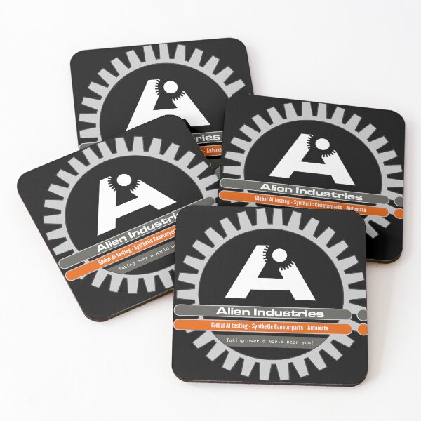 Item preview, alien industries logo designed and sold by technotic.