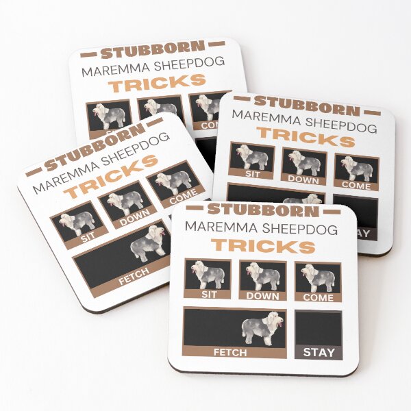 Item preview, Stubborn Maremma Sheepdog Tricks designed and sold by ZEPHYR_LABEL.