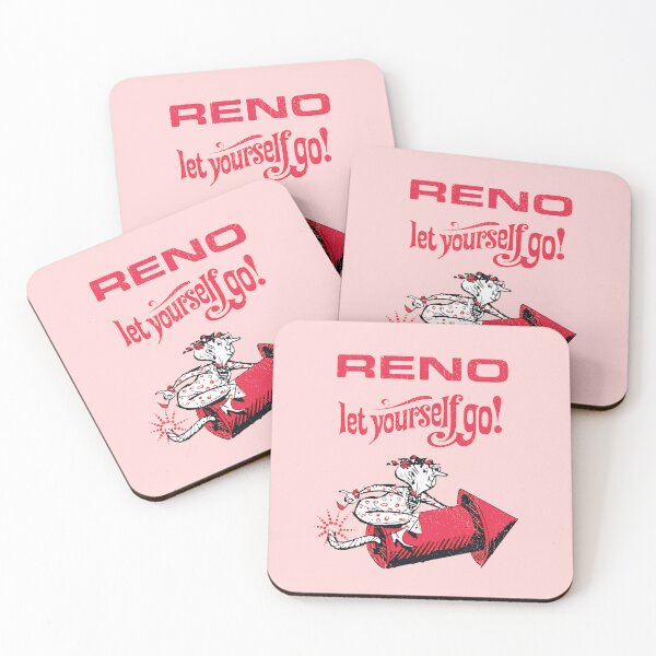 Item preview, Reno Let yourself go! - 1960's Reno, Las Vegas valley travel promotion. designed and sold by retropetrol.