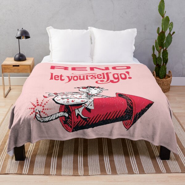 Item preview, Reno Let yourself go! - 1960's Reno, Las Vegas valley travel promotion. designed and sold by retropetrol.
