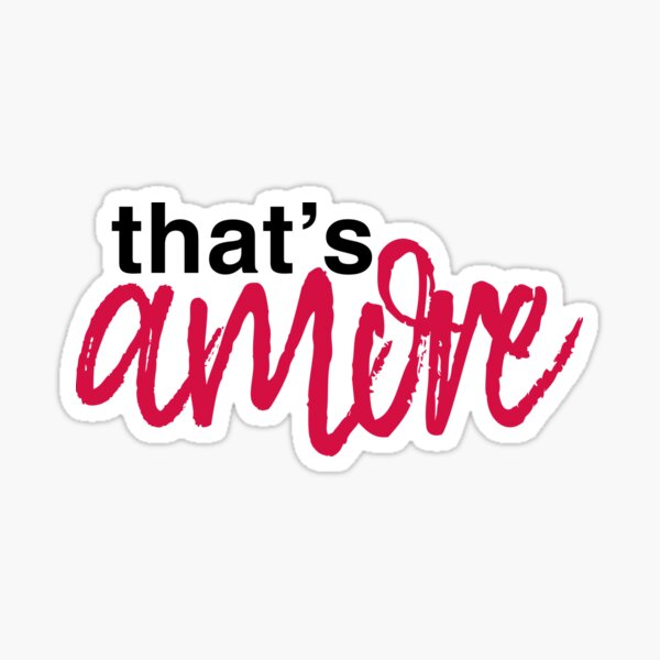 Item preview, That's Amore designed and sold by Cotton Jam.
