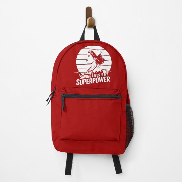 Item preview, Saving Lives is My Superpower - Heroic Nurse Design designed and sold by TeeVinci.