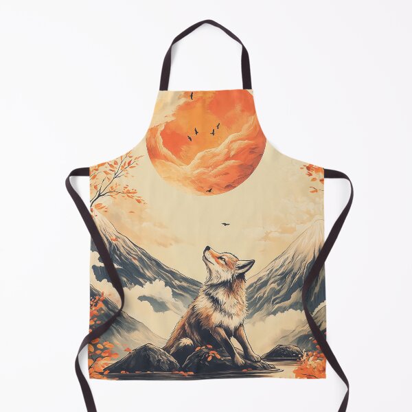 Item preview, Wolf in Autumn Forest Nature Animals Aesthetic designed and sold by PurrGreen.
