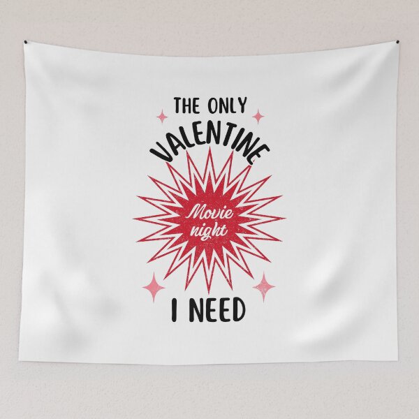 Item preview, The Only Valentine I Need | Anti-Valentine's designed and sold by ObsidianDaz.