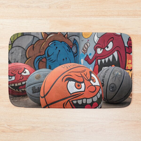 Item preview, Graffiti Basketballs in Urban Art Setting designed and sold by aminz4.