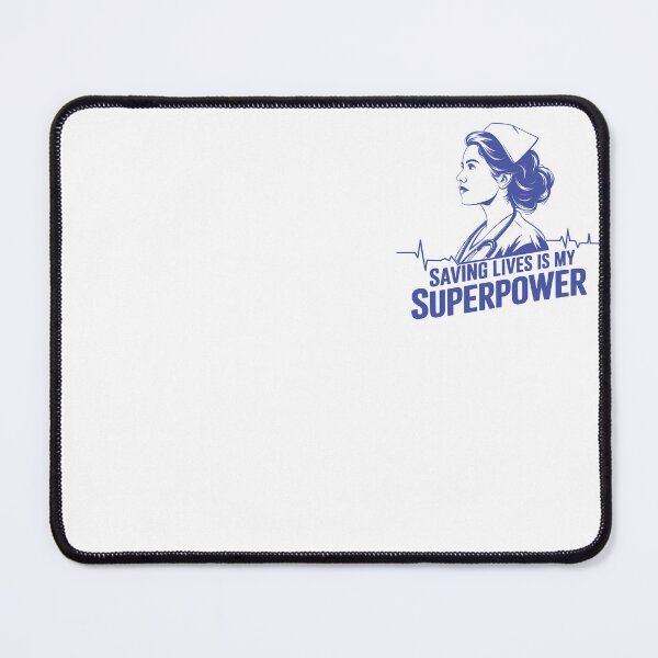 Item preview, Heroic Nurse Design - Saving Lives is My Superpower designed and sold by TeeVinci.