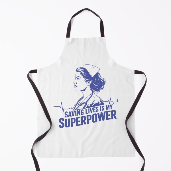 Item preview, Heroic Nurse Design - Saving Lives is My Superpower designed and sold by TeeVinci.