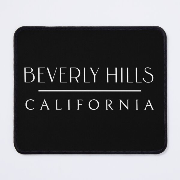 Item preview, Beverly Hills California USA Los Angeles Black designed and sold by PrintFanDesign.