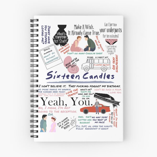 Item preview, Sixteen Candles Quote Sticker designed and sold by Isthereatheme.