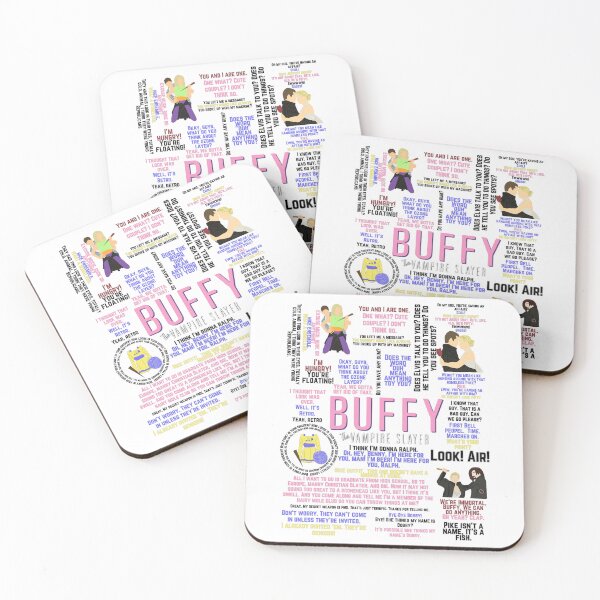 Item preview, Buffy The Vampire Slayer Movie Quotes designed and sold by Isthereatheme.