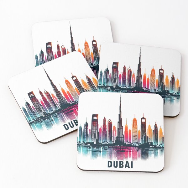Item preview, Dubai uae, travel dubai designed and sold by TrueArtVibes.