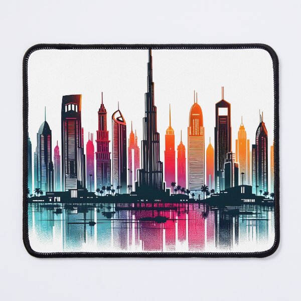 Item preview, Dubai uae, travel dubai designed and sold by TrueArtVibes.