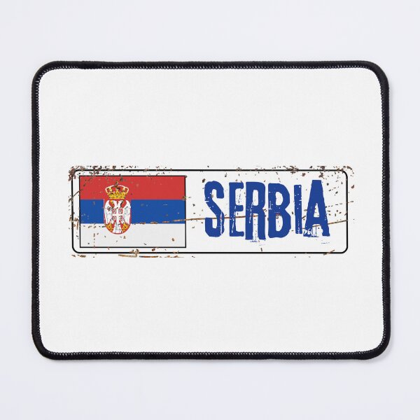 Item preview, Serbia Flag designed and sold by jeshands.
