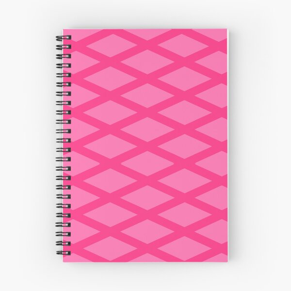 Item preview, Modern Pink Geometric Diamond Checked Shaped Pattern designed and sold by SpinklyCreations.