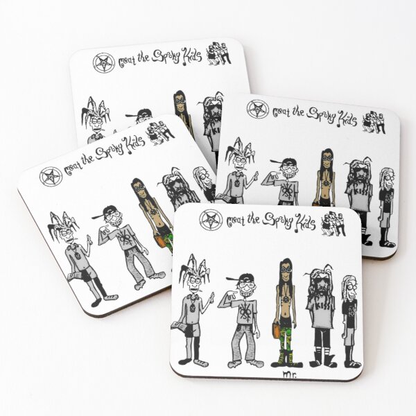 Item preview, meat the spooky kids designed and sold by twelvestudio.