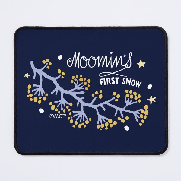 Item preview, Moomin's First Snow Winter Branches & Stars designed and sold by MoominStore.