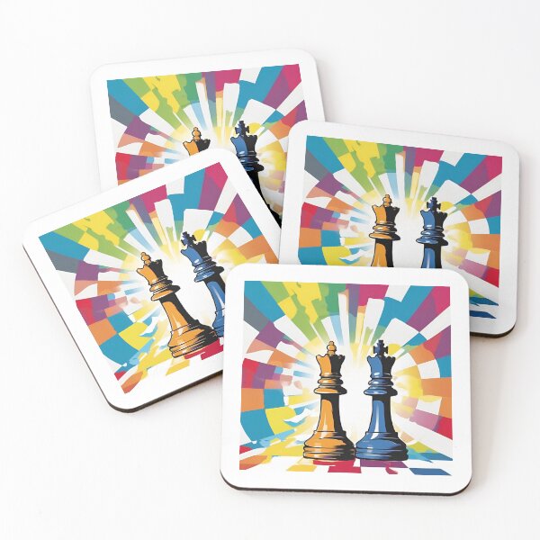 Item preview,   Queen Chess, King Chess ,Chess Lover, Chess Player, Checkmate, Popart Chess designed and sold by KolorellaS.