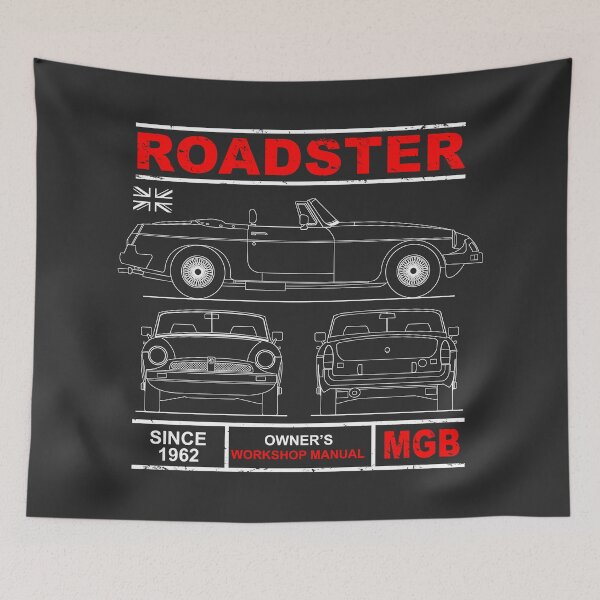 Item preview, MGB Roadster Blueprint designed and sold by rogue-design.