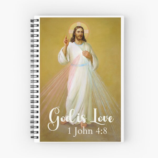Item preview, Jesus Christ Blessing God Is Love Bible Quote Verse Scripture 1 John 4:8 designed and sold by tanabe.
