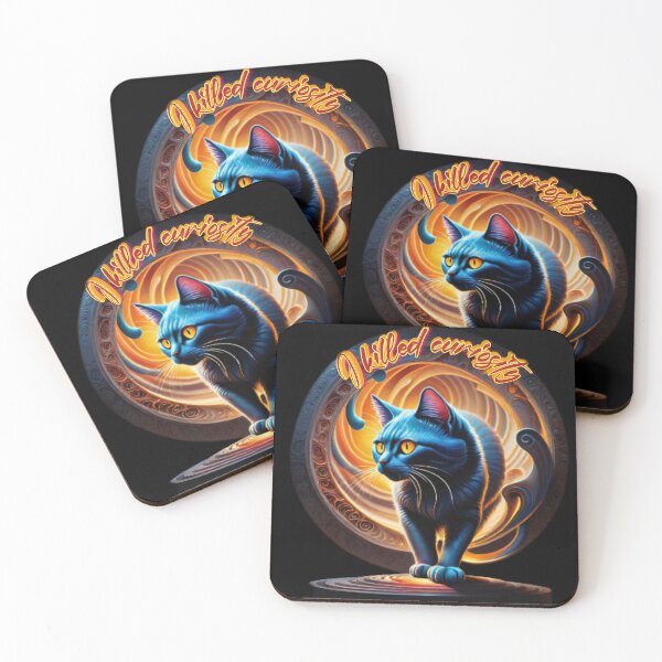 Item preview, I killed curiosity  designed and sold by Misalign Design Atelier.
