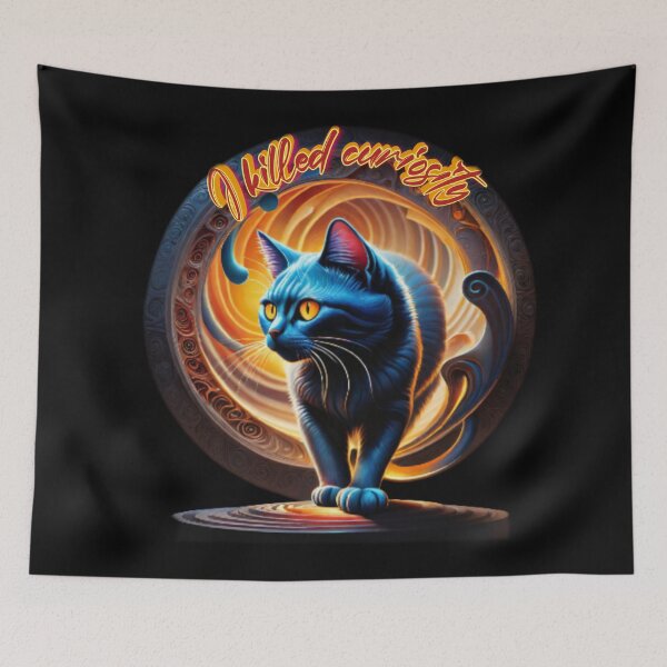 Item preview, I killed curiosity  designed and sold by Misalign Design Atelier.