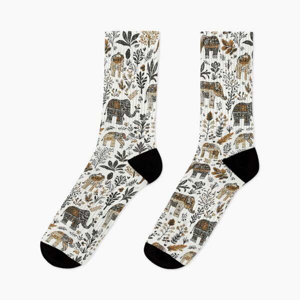 Item preview, Traditional Latvian textile-inspired elephant design designed and sold by Piotrek0001.