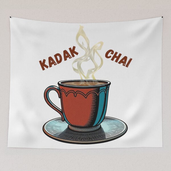Item preview, Steaming Chai: Art Inspired by Indian Heritage designed and sold by Pixel Palette.