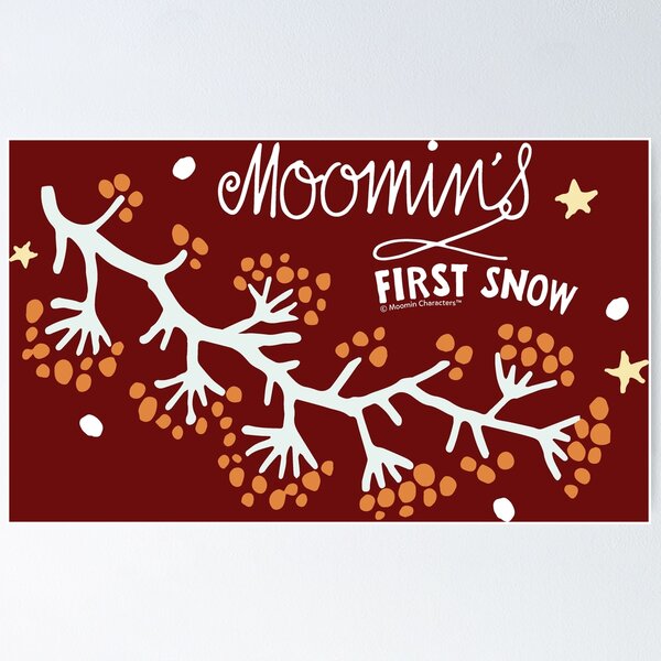 Item preview, Moomin's First Snow Autumn Branches & Stars designed and sold by MoominStore.