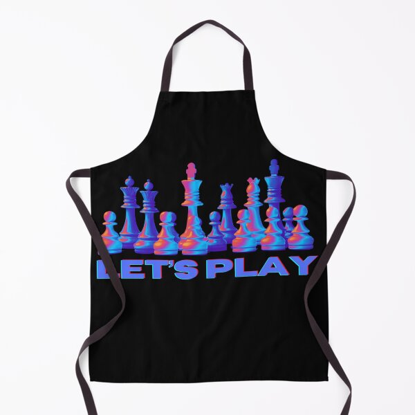 Item preview, Let's Play Chess, Queen Chess, King Chess ,Chess Lover, Chess Player, Checkmate, Neon Chess designed and sold by KolorellaS.