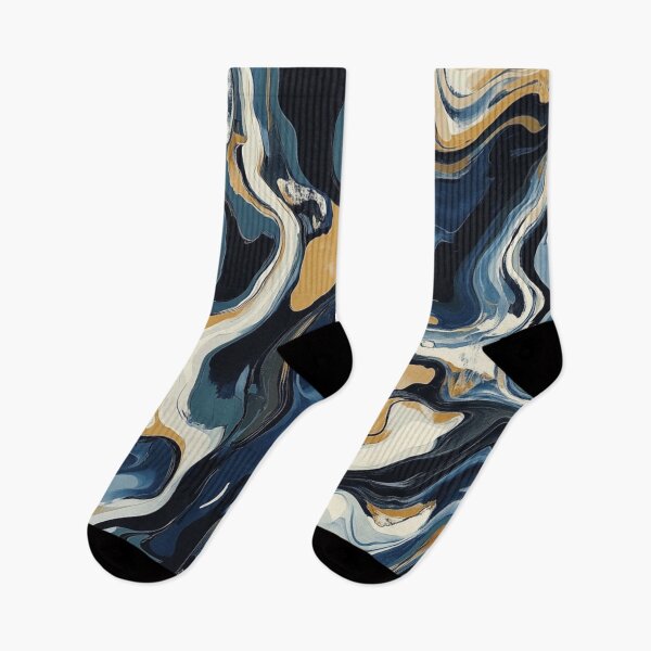 Item preview, Oil Ink Bronze Blue Black Pattern designed and sold by GrinGalore.
