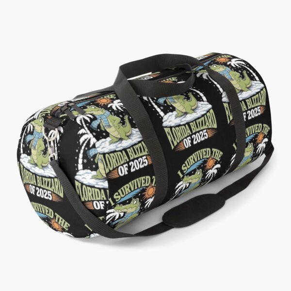 Item preview, I Survived The Florida Blizzard of 2025 - This funny gift is perfect for Floridians, snowbirds, vacationers, and anyone who loves tropical humor and unique designs. designed and sold by ZyziowskyArt.