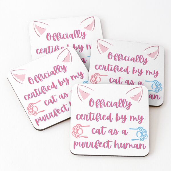 Item preview, The Purrfect Human: Certified by Cats designed and sold by ZerotwoStudio.