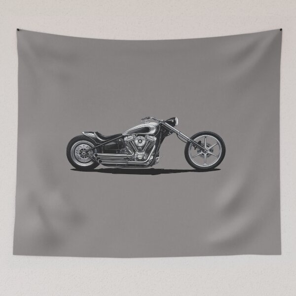 Item preview, Custom Chopper Drawing designed and sold by Sza1a.
