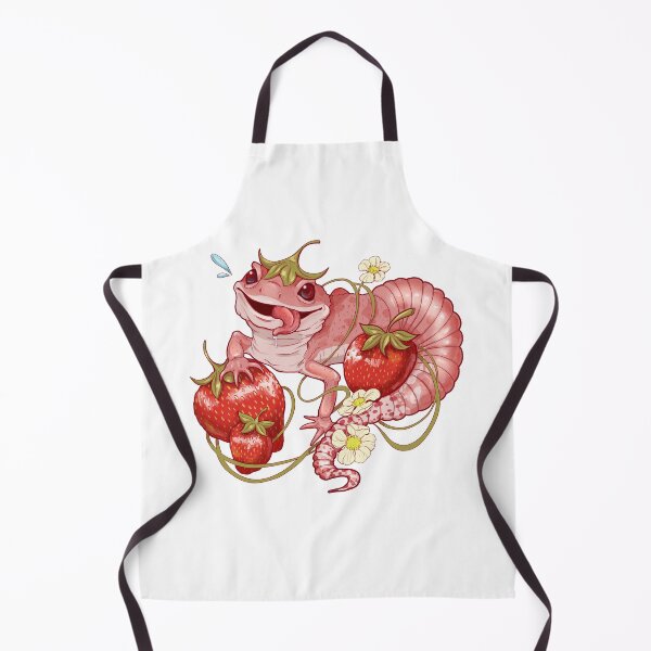 Item preview, Cutr pink strawberry gecko designed and sold by Miska-art.